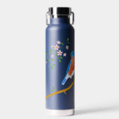 Bouteille D'eau Merles Thor Noir (Avant)