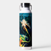 Bouteille D'eau Mermaid Dragon Imaginaire bleu (Avant)