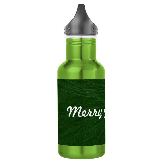 Bouteille D'eau Merry Christmas Pine Tree Close (Gauche)