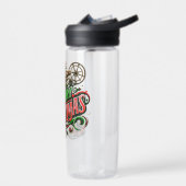 Bouteille D'eau Merry Christmas steampunk (Gauche)