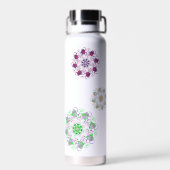 Bouteille D'eau Merveille mandala personnalisée (Arrière)