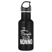 Bouteille D'eau Mes Gens Préférés M'Appelent Non (Devant)