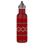 Bouteille D'eau Mésas Sud-Ouest Rouge & Turquoise (Droite)