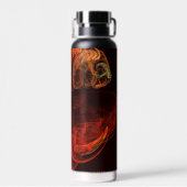 Bouteille D'eau Métamorphose Art Abstrait (Arrière)