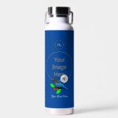 Bouteille D'eau Metteur Blue Jay Monogram (Avant)