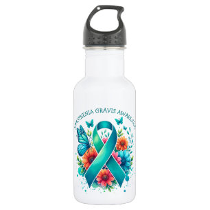 Bouteille D'eau MG Sensibilisation   Myasthenia Gravis Ribbon