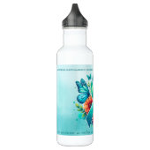 Bouteille D'eau MG Sensibilisation | Myasthenia Gravis Ribbon (Gauche)