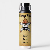 Bouteille D'eau Mignon Kung Poo Karate (Avant)