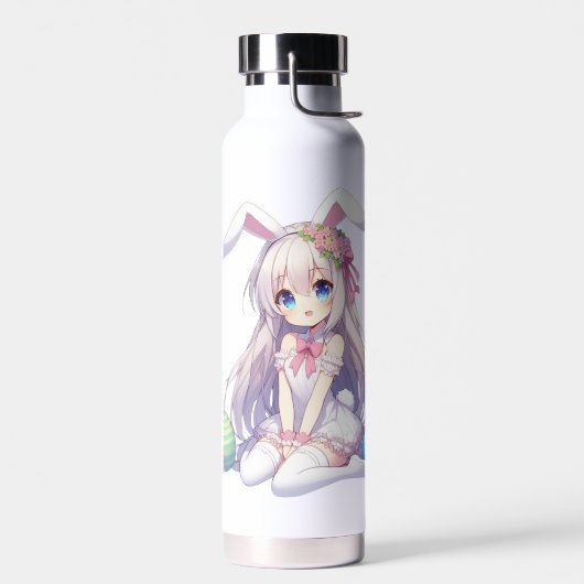 Bouteille D'eau mignon, lapin anime Pâques (Gauche)