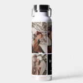 Bouteille D'eau Mignon 'Meilleur ami Garçon jamais' 5 photo Collag (Avant)