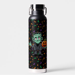 Bouteille D'eau Mignon, monstre du dessin animé Frankenstein