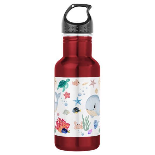 Bouteille D'eau Mignon sous l'eau (Devant)