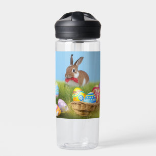 Bouteille D'eau Mignonne Bunnyfor Pâques pour une humeur positive
