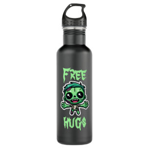 Bouteille D'eau Mignonne, drôle de zombie