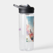 Bouteille D'eau Mignonne fille Anime tenant un Boba Tea (Droite)