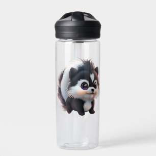 Bouteille D'eau Mignonne skunk woods animaux forêt amis amis