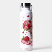 Bouteille D'eau Mignonne Valentine's Day Teddy Bear (Avant)