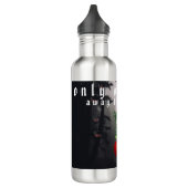 Bouteille D'eau Mikitiez crâne rouge toxique pomme vegan été (Gauche)