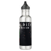 Bouteille D'eau Mikitiez crâne rouge toxique pomme vegan été (Droite)
