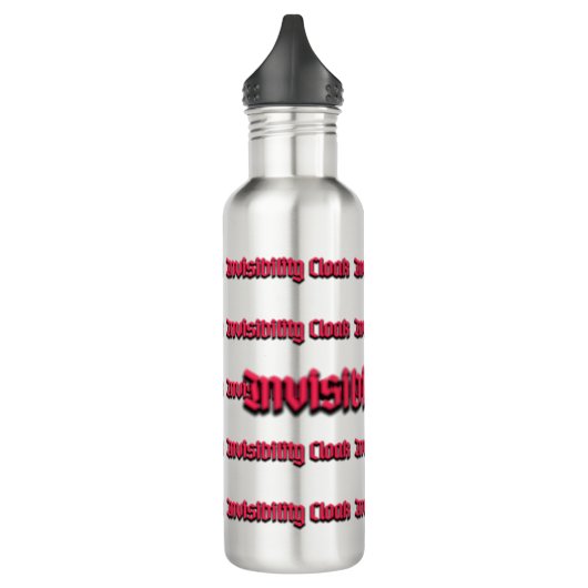 Bouteille D'eau Mikitiez invisibilité flou fumée magique (Gauche)