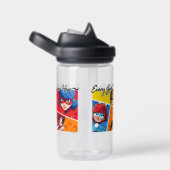 Bouteille D'eau Miraculeux Chaque fille est un super héros (Arrière Complet)