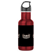 Bouteille d'eau Miss USA Silver Crown Pexagon (Devant)