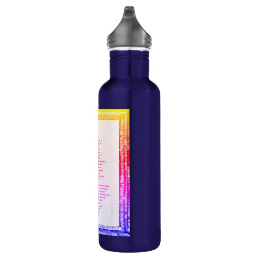 Bouteille D'eau Miss You Aluminum Water Bottle (Droite)