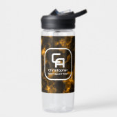 Bouteille D'eau Misty Smoke Monogram Gold (Gauche)