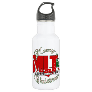 BOUTEILLE D'EAU MLT CHRISTMAS TECHNIQUE MÉDICALE DE LABORATOIRE