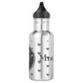 Bouteille D'eau Mme 10th Tin Mariage Anniversaire Emblème du coeur (Droite)
