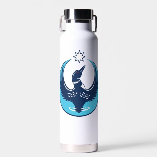 Bouteille D'eau MN Loon Rising (Avant)