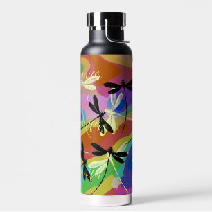 Bouteille D'eau Mod libellules personnalisées 