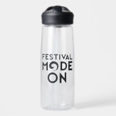 Bouteille D'eau Mode Festival : Création avec Affirmation en Gras (Avant)