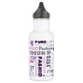 Bouteille D'eau Mode Modèle Style Beauté 32. oz. (Gauche)