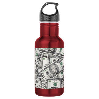 Bouteille D'eau Modèle de billet de 10 $