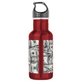 Bouteille D'eau Modèle de billet de 10 $ (Dos)