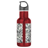 Bouteille D'eau Modèle de billet de vingt dollars (Dos)