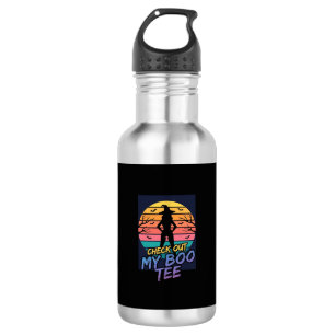 Bouteille D'eau Modèle de T-shirt Halloween Check Out My Boo_1