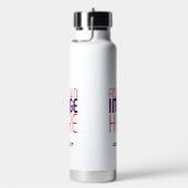 BOUTEILLE D'EAU MODÈLE DE TEXTE D'IMAGE BLANCHE SIMPLE MODERNE (Évier)