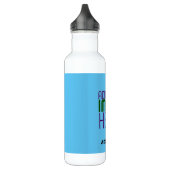 BOUTEILLE D'EAU MODÈLE DE TEXTE D'IMAGE BLEU SKY SWAG MODERNE MODI (Gauche)