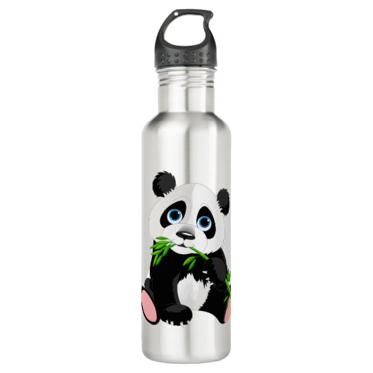Bouteille D'eau Modèle d'illustration Panda (Devant)