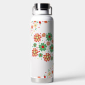 Bouteille D'eau Modèle Floral contemporain (Plage)