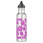 Bouteille D'eau Modèle floral D02.pink.b (Gauche)