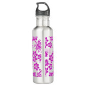 Bouteille D'eau Modèle floral D02.pink.b (Dos)