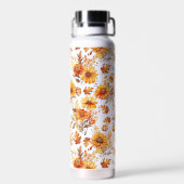 Bouteille D'eau Modèle floral d'automne B01 (Arrière)