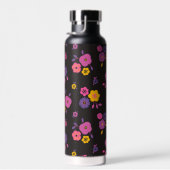 Bouteille D'eau Modèle floral élégant (Plage)