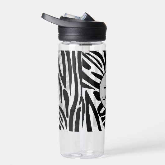 Bouteille D'eau Modèle Zebra (Droite)