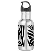 Bouteille D'eau Modèle Zèbre (Dos)