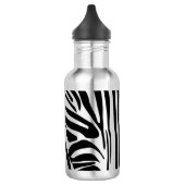 Bouteille D'eau Modèle Zèbre (Gauche)