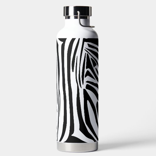Bouteille D'eau Modèle Zèbre (Droite)